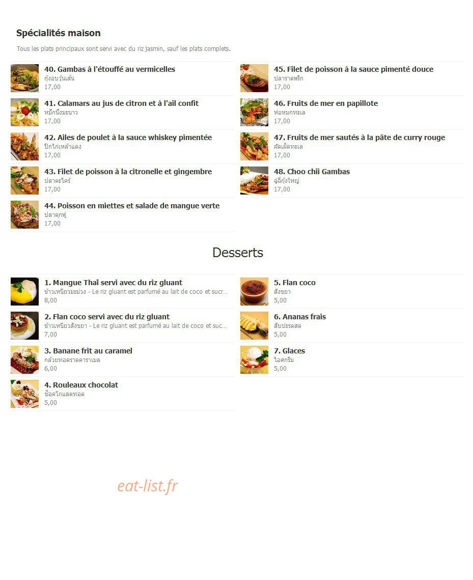 Le Sukhothai — carte page 3