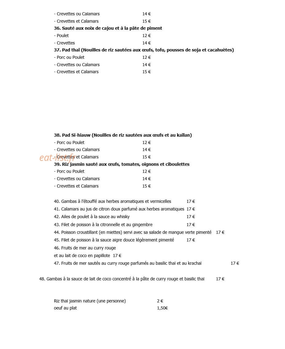 Le Sukhothai — carte page 8