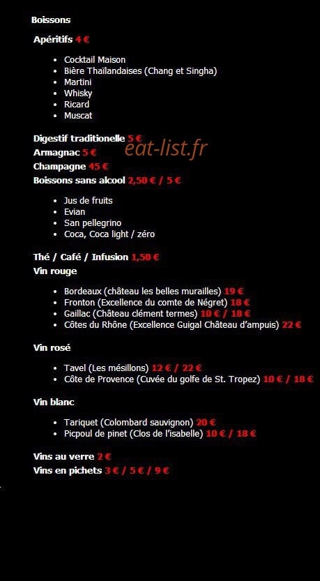 Le Sukhothai — carte page 5