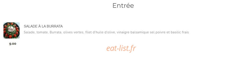 Le Vesuvio — carte page 1