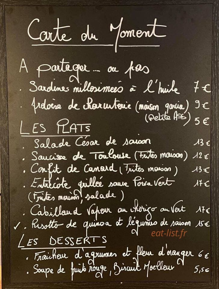Le Victoria — carte page 1