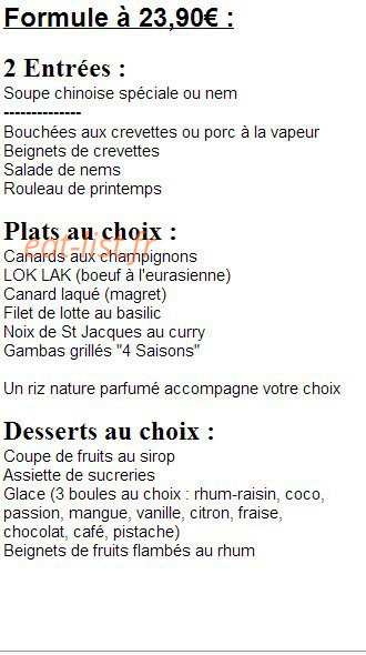 les 4saisons — carte page 17