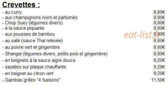 les 4saisons — carte page 5