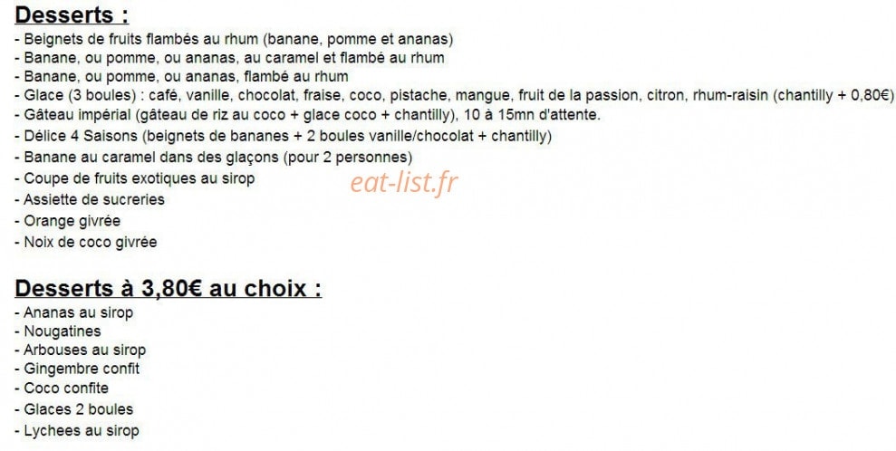les 4saisons — carte page 18