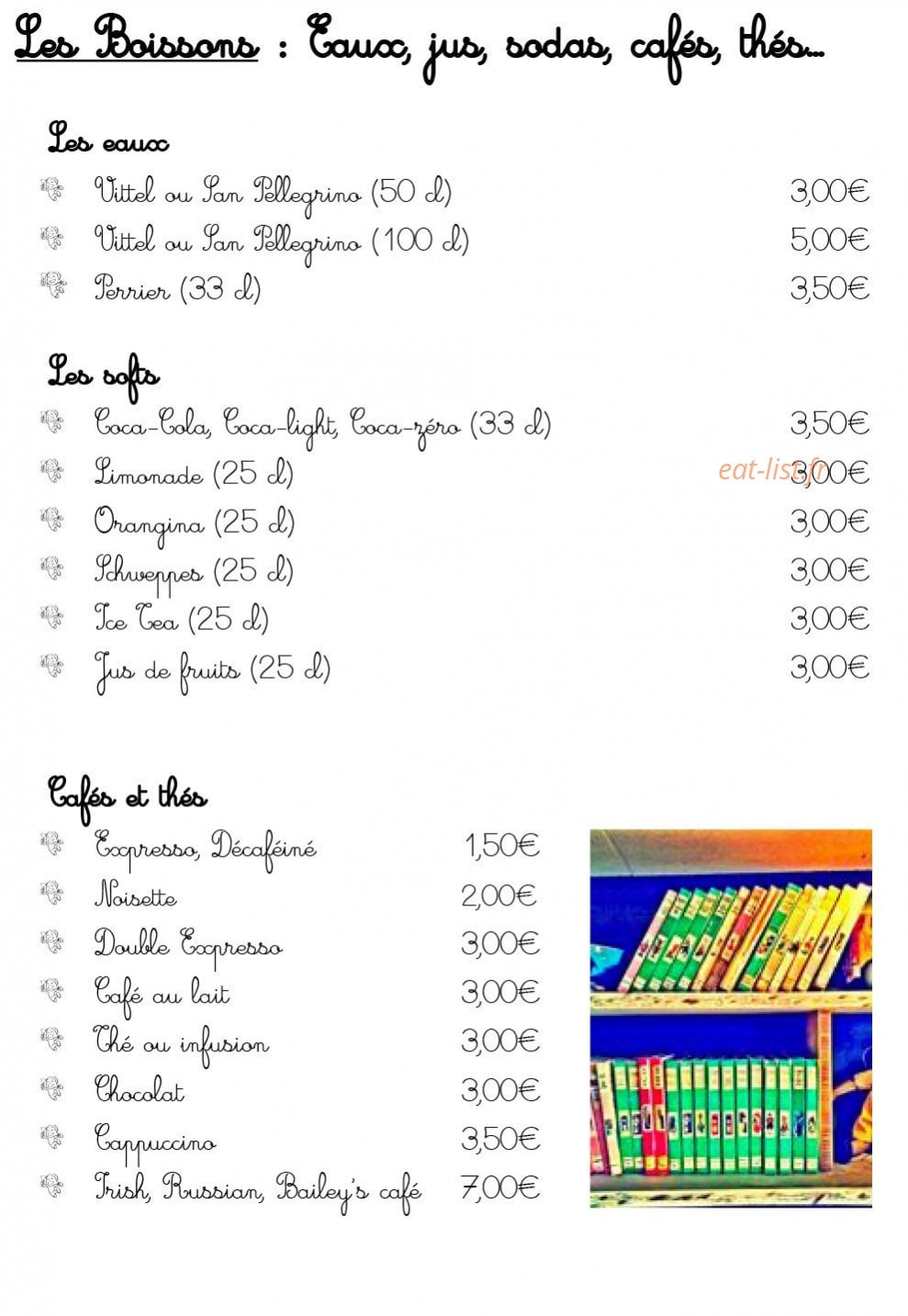 Les Fils à Maman — carte page 7
