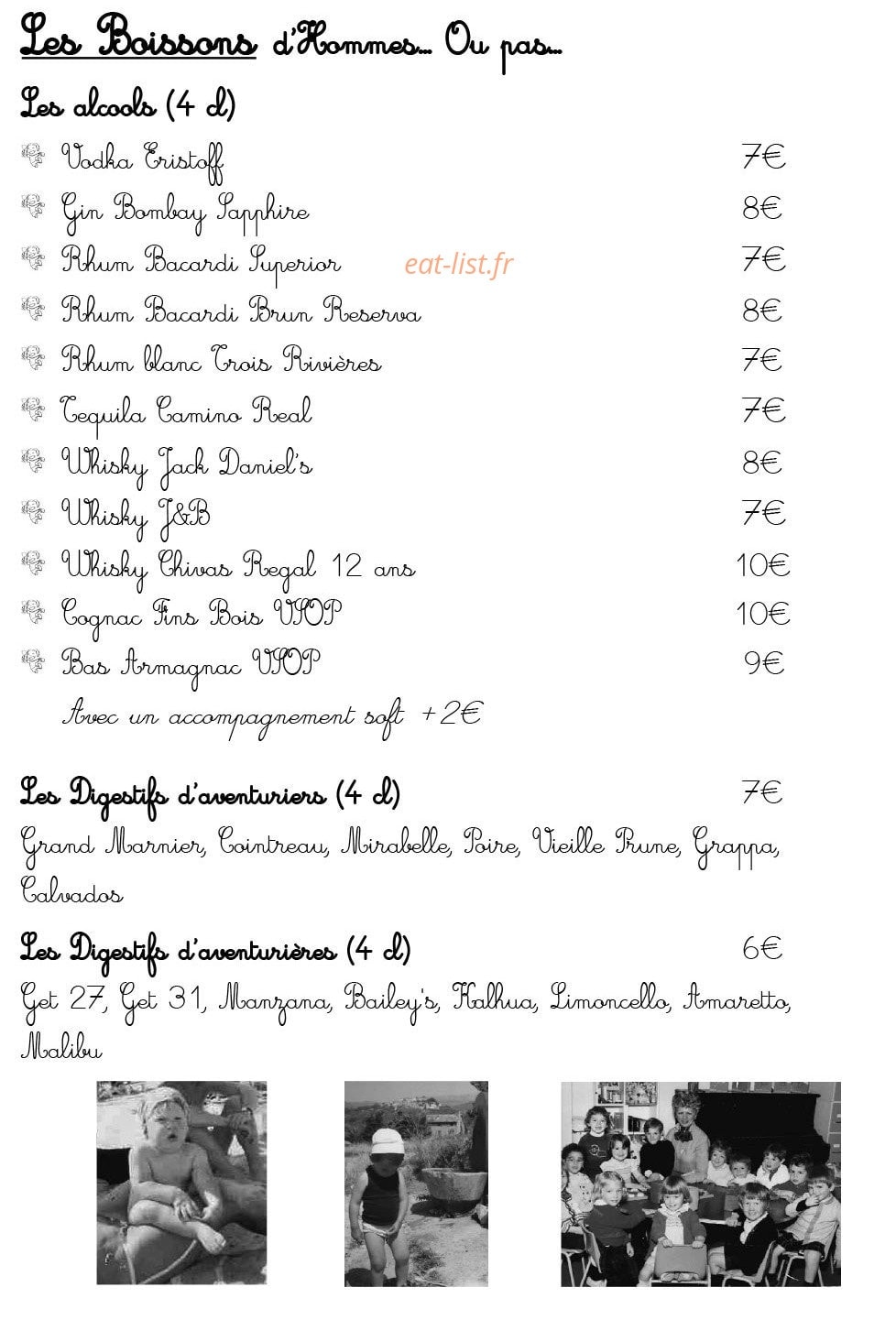Les Fils à Maman — carte page 9
