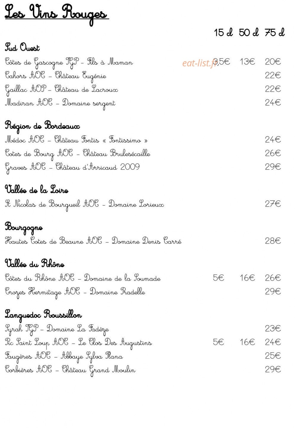 Les Fils à Maman — carte page 10