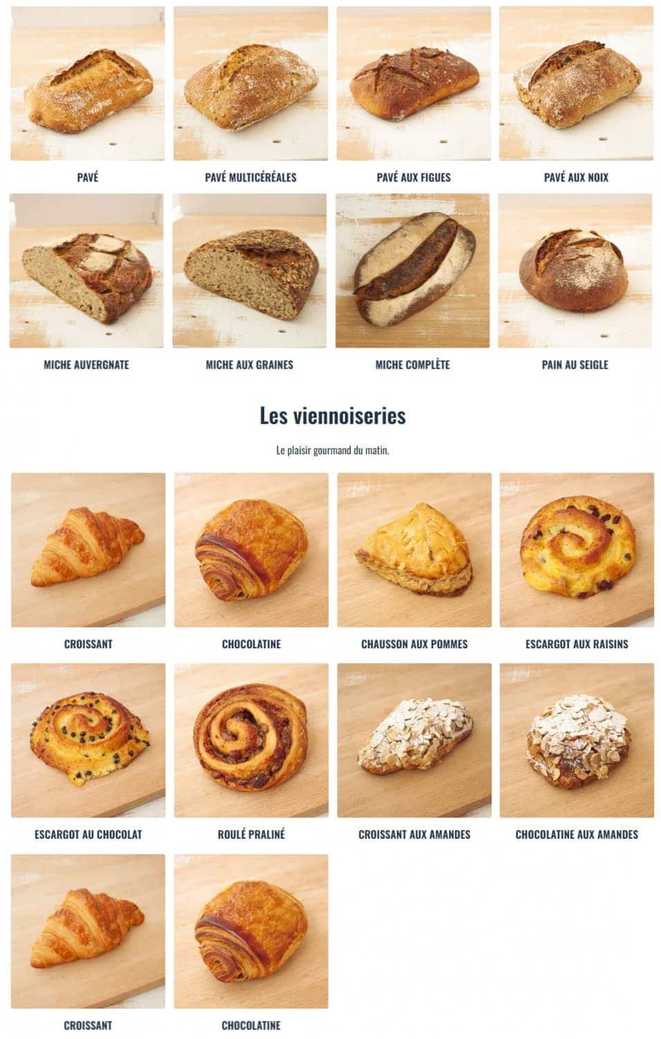 Les Frères Chapelier — carte page 2