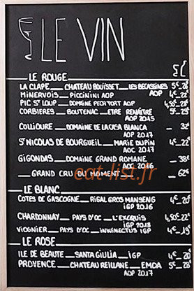 Les Galopins — carte page 1