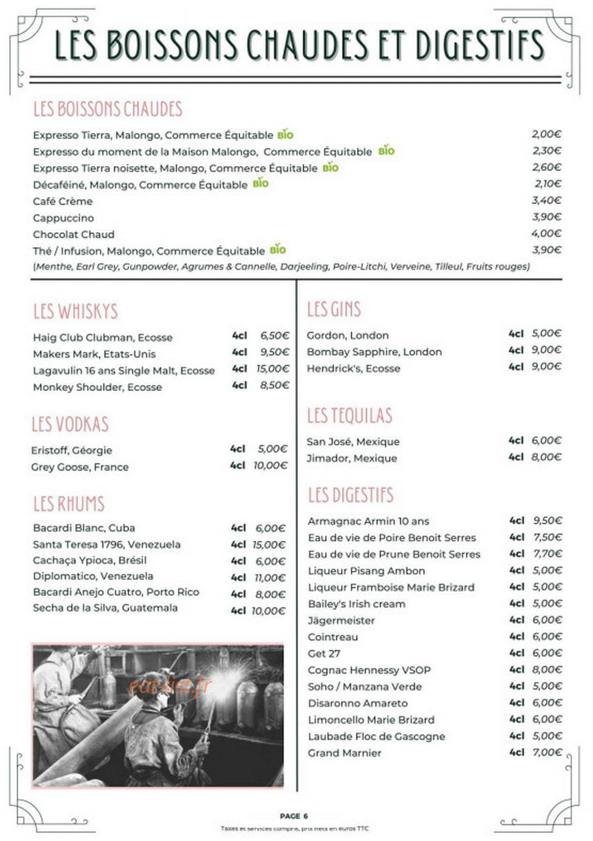 Les Munitionnettes — carte page 5
