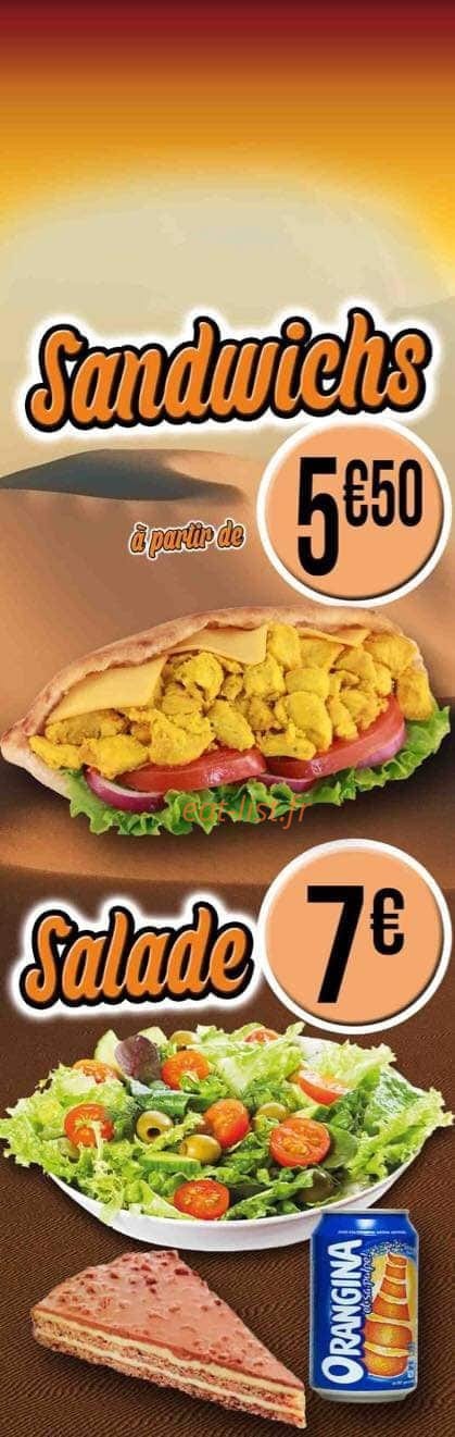 Les sables d' or — carte page 4