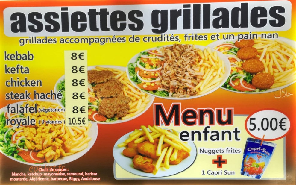 Les sables d' or — carte page 1