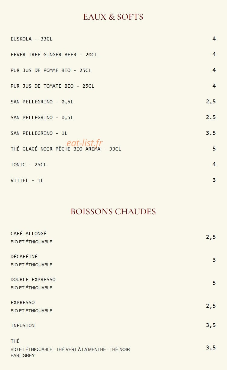 Les Volets Rouges — carte page 4