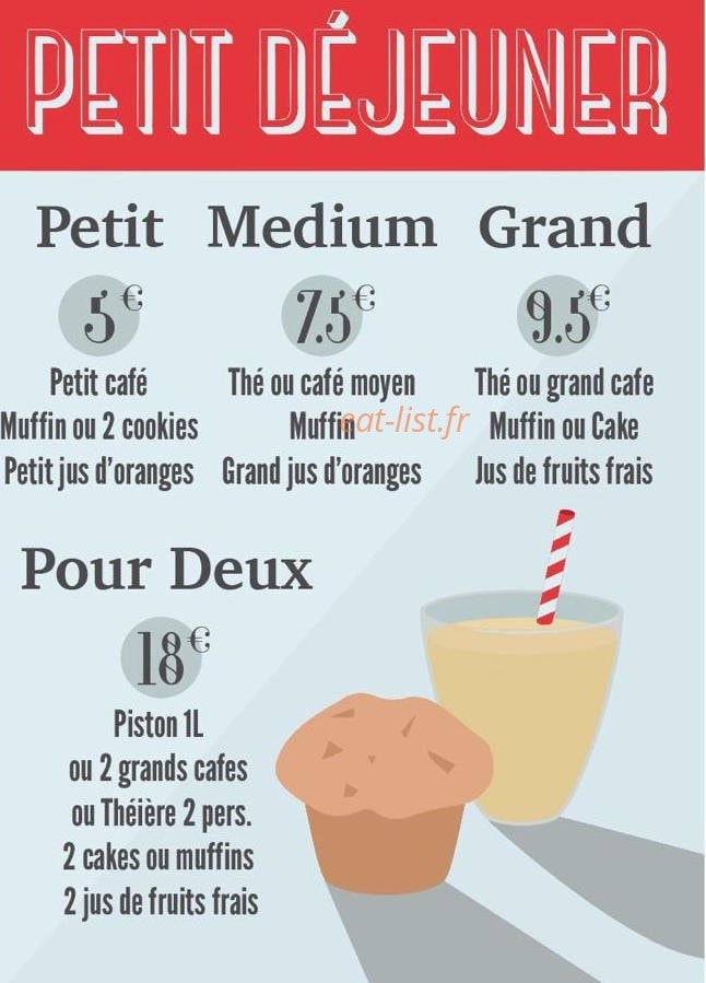 Lexington Café — carte page 7
