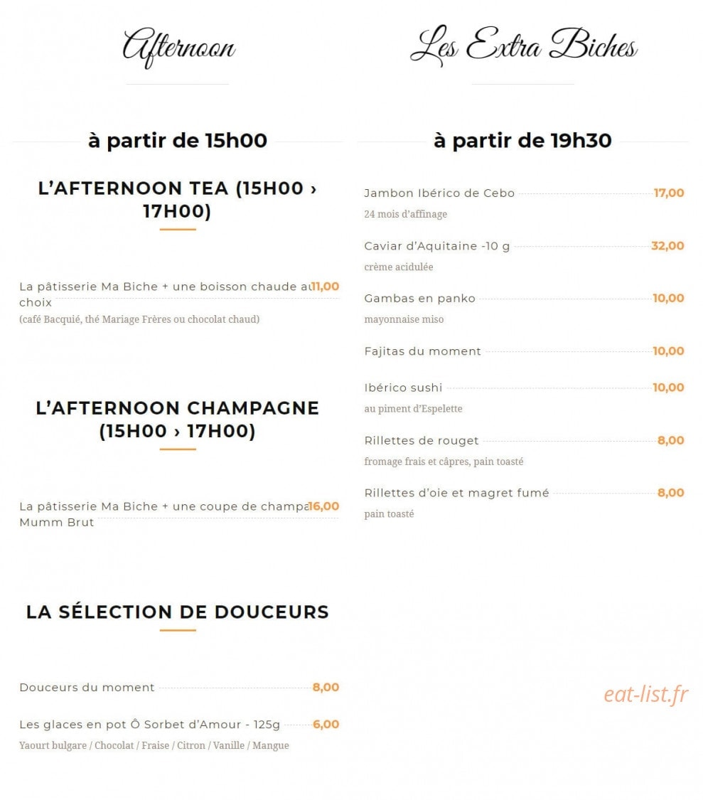 Ma Biche Sur Le Toit — carte page 15