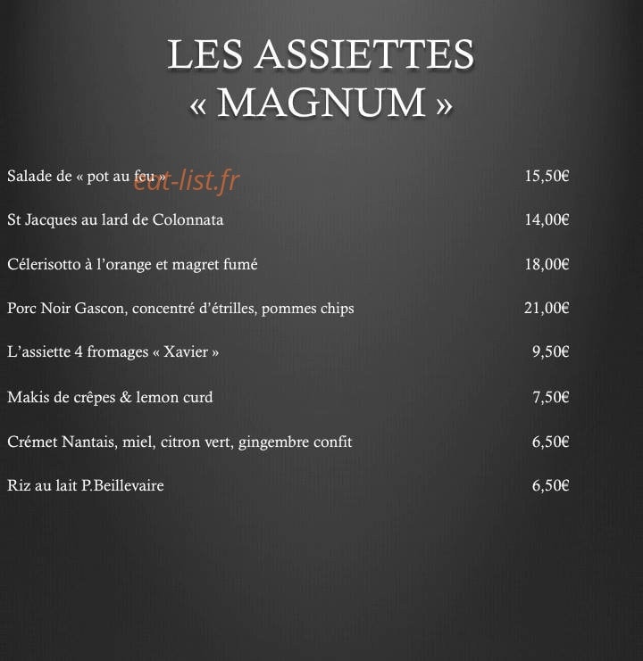Magnum — carte page 1