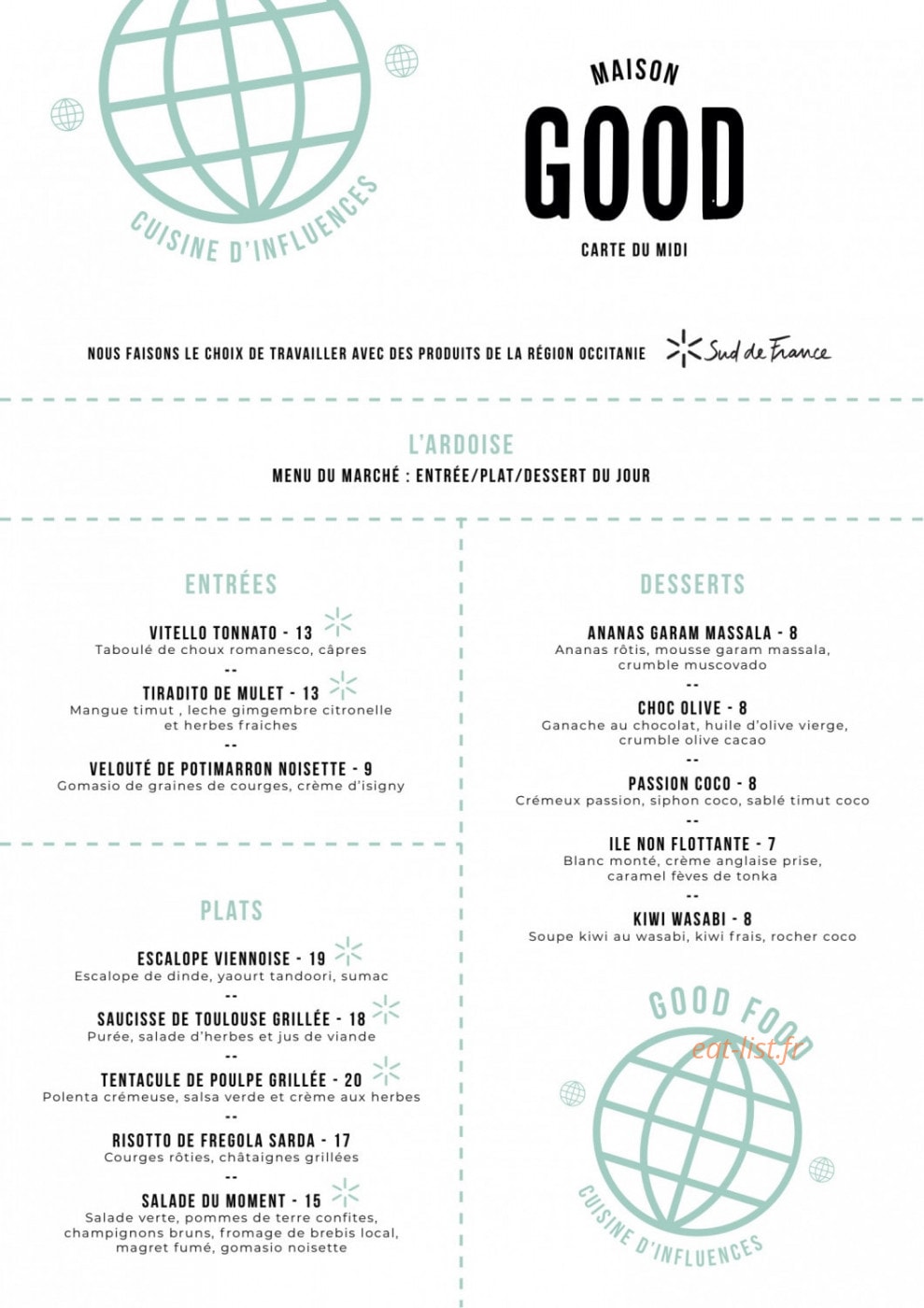 Maison Good — carte page 1