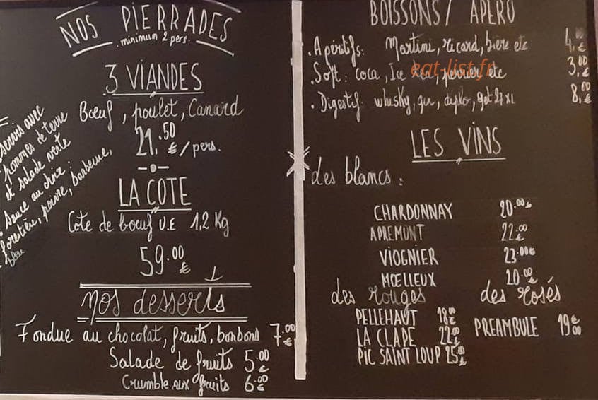 Mamie Poule — carte page 2