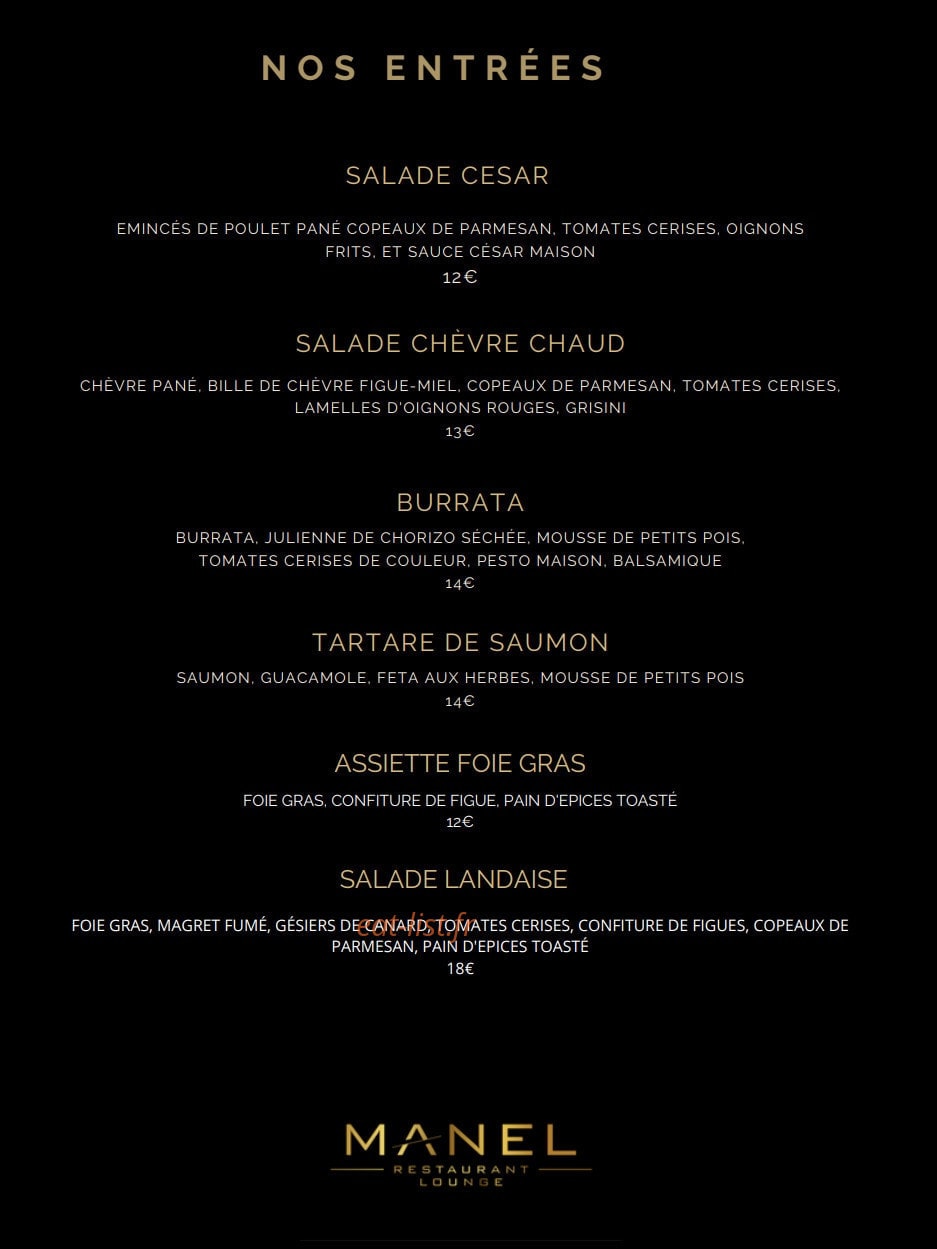 Manel — carte page 1