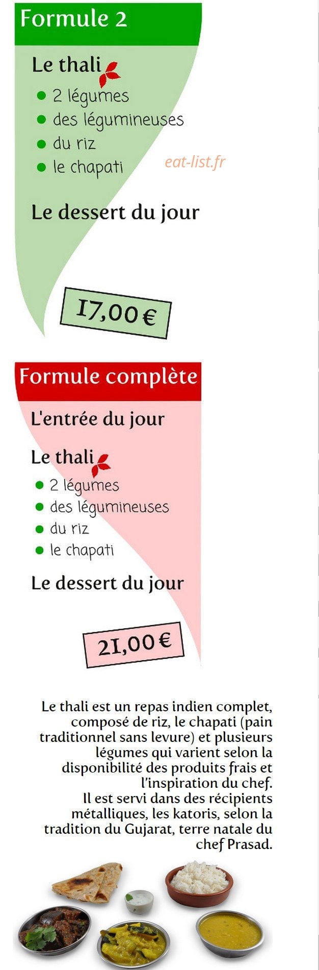 Manger Autrement — carte page 2