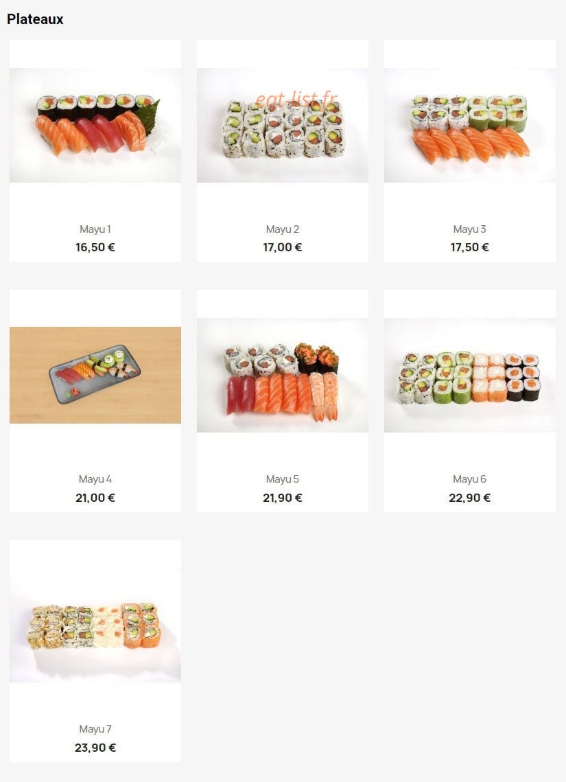 Mayumi — carte page 2