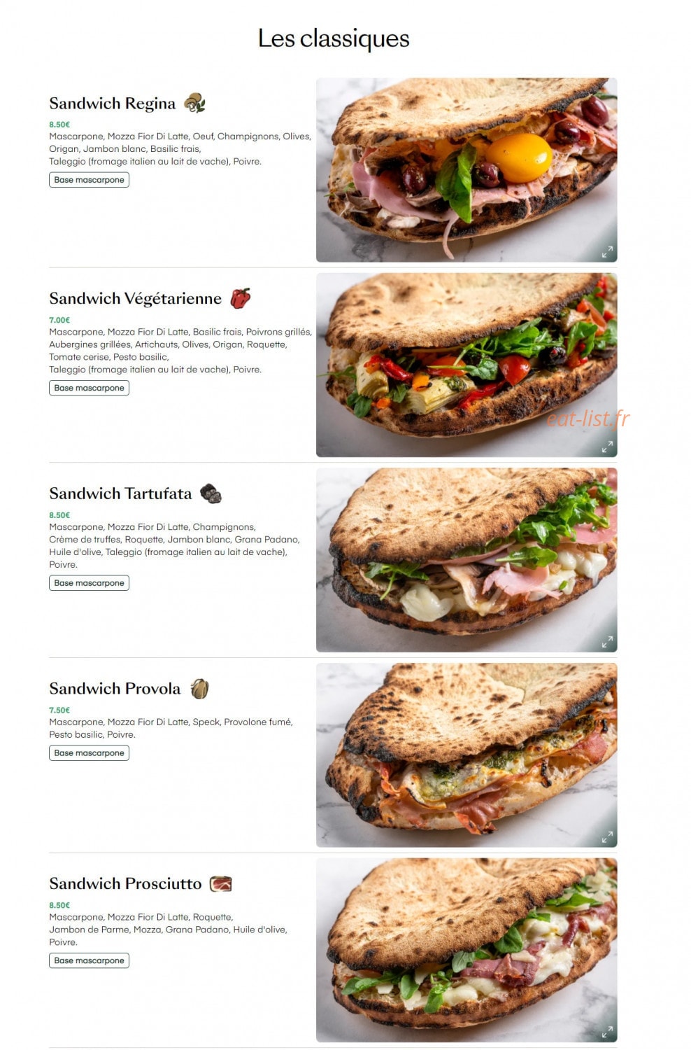Mazzolina — carte page 6