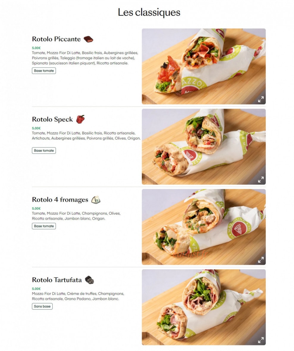 Mazzolina — carte page 10