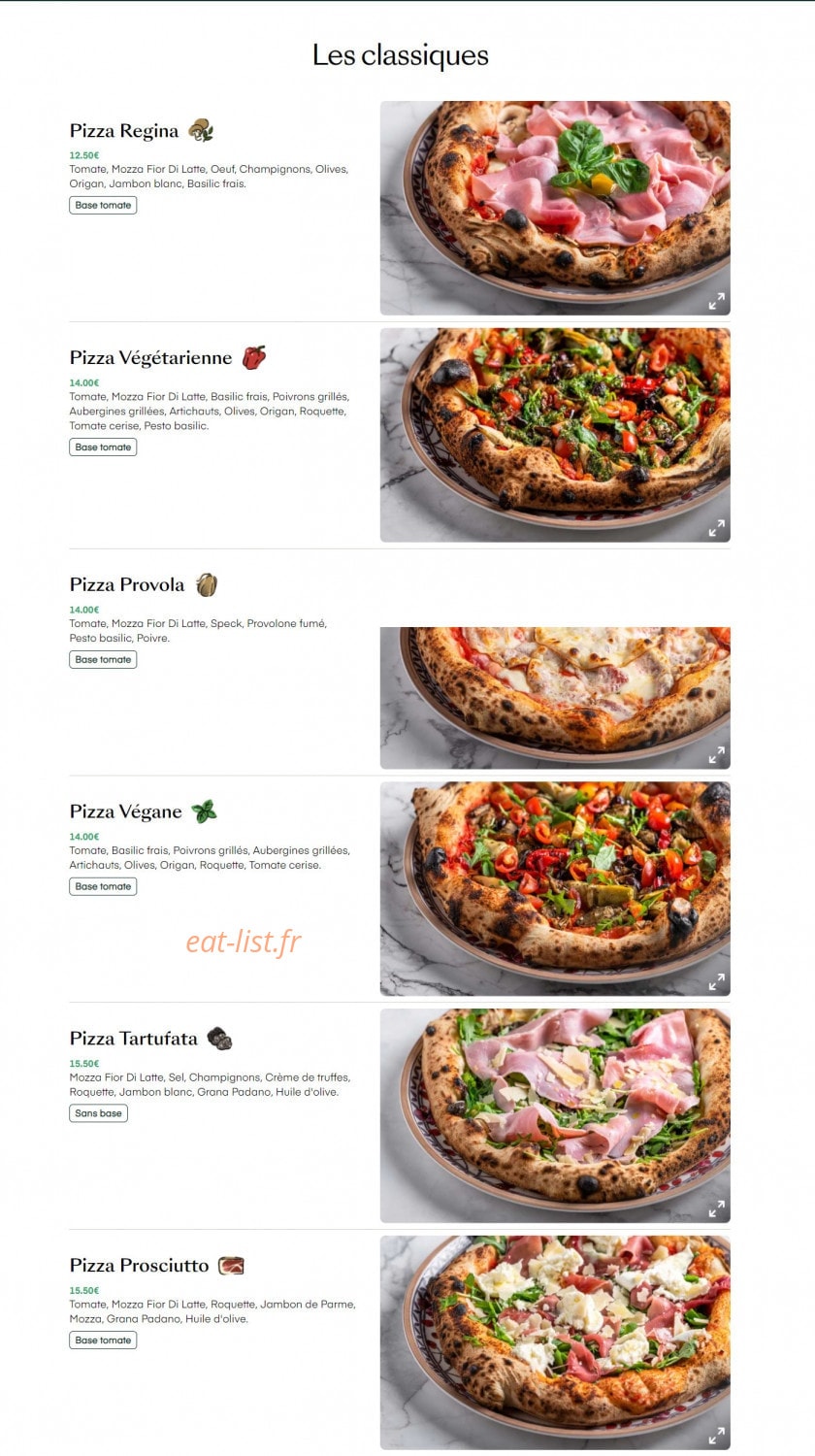 Mazzolina — carte page 2