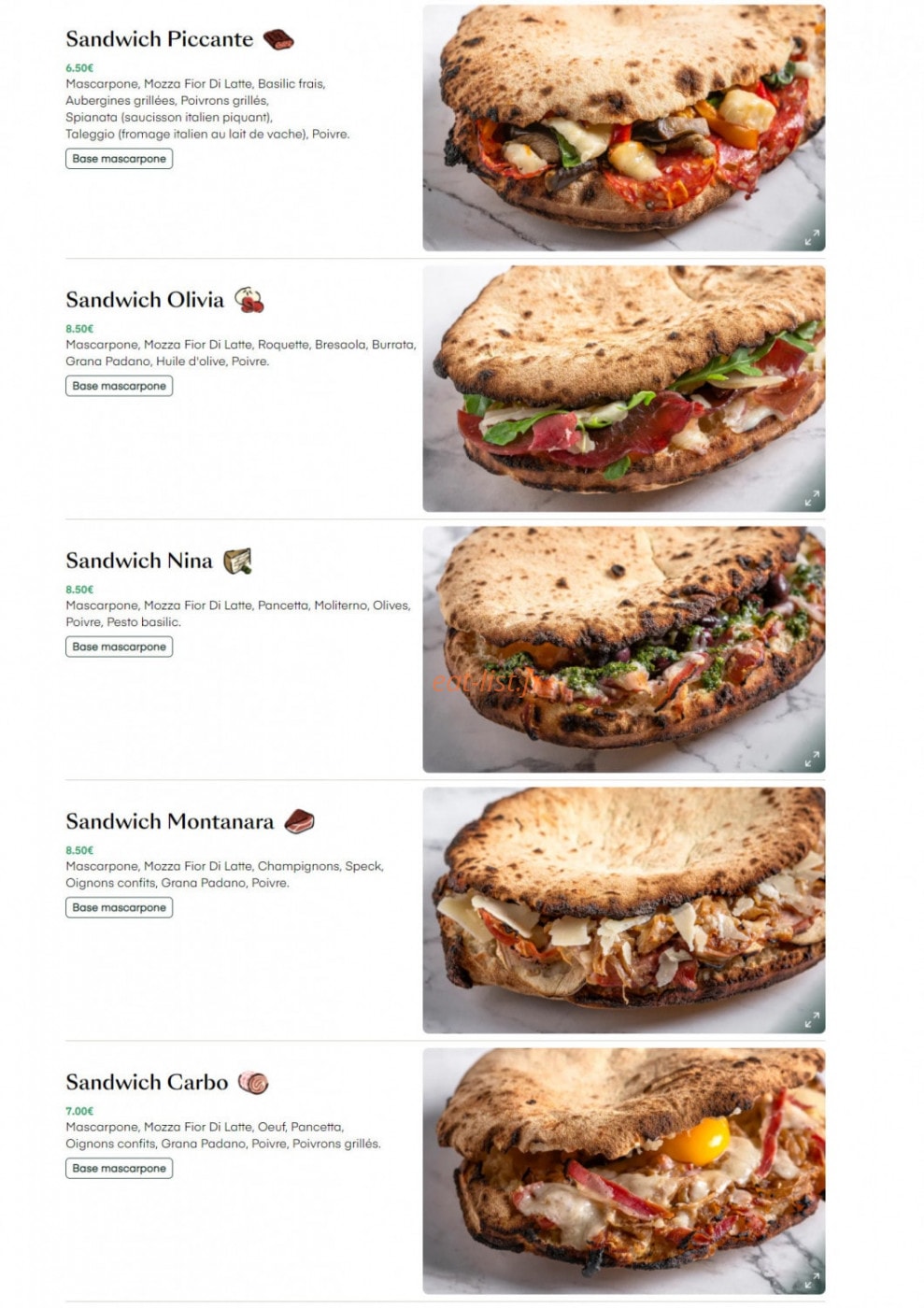 Mazzolina — carte page 7