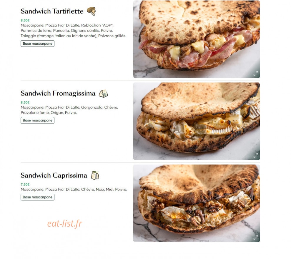 Mazzolina — carte page 8