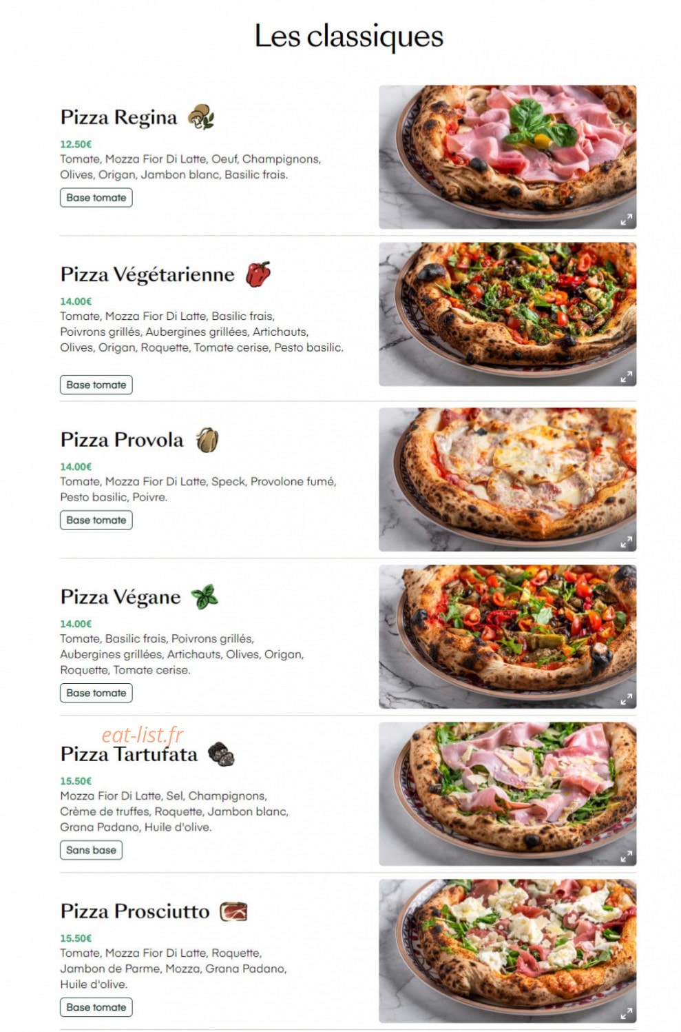 Mazzolina — carte page 1