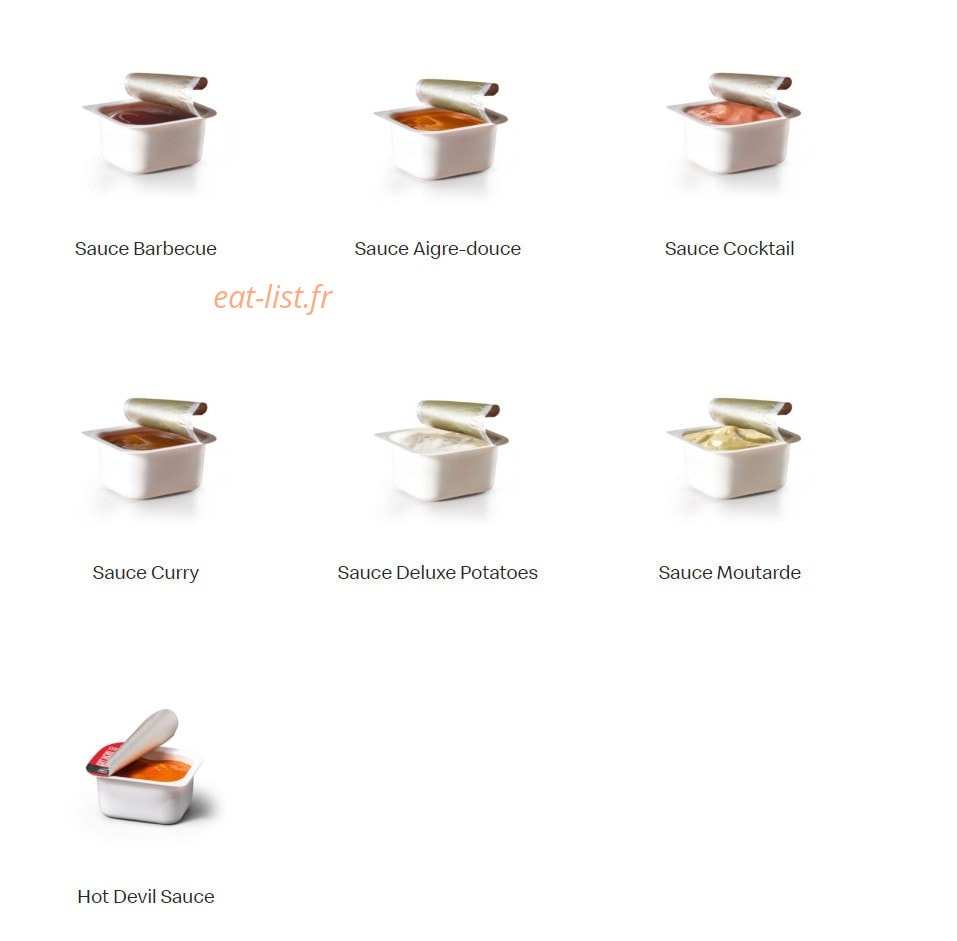 Mc Donald's — carte page 12