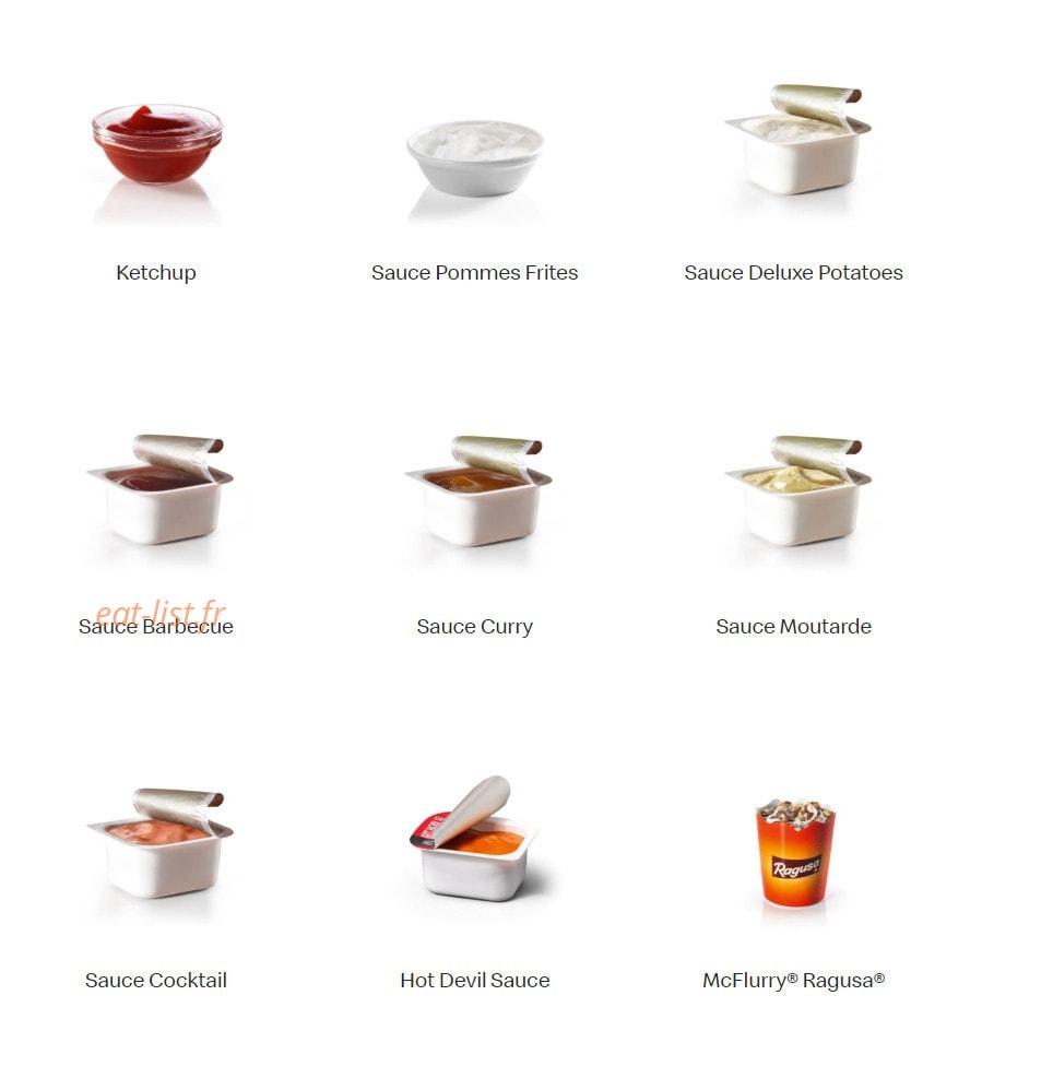 Mc Donald's — carte page 9
