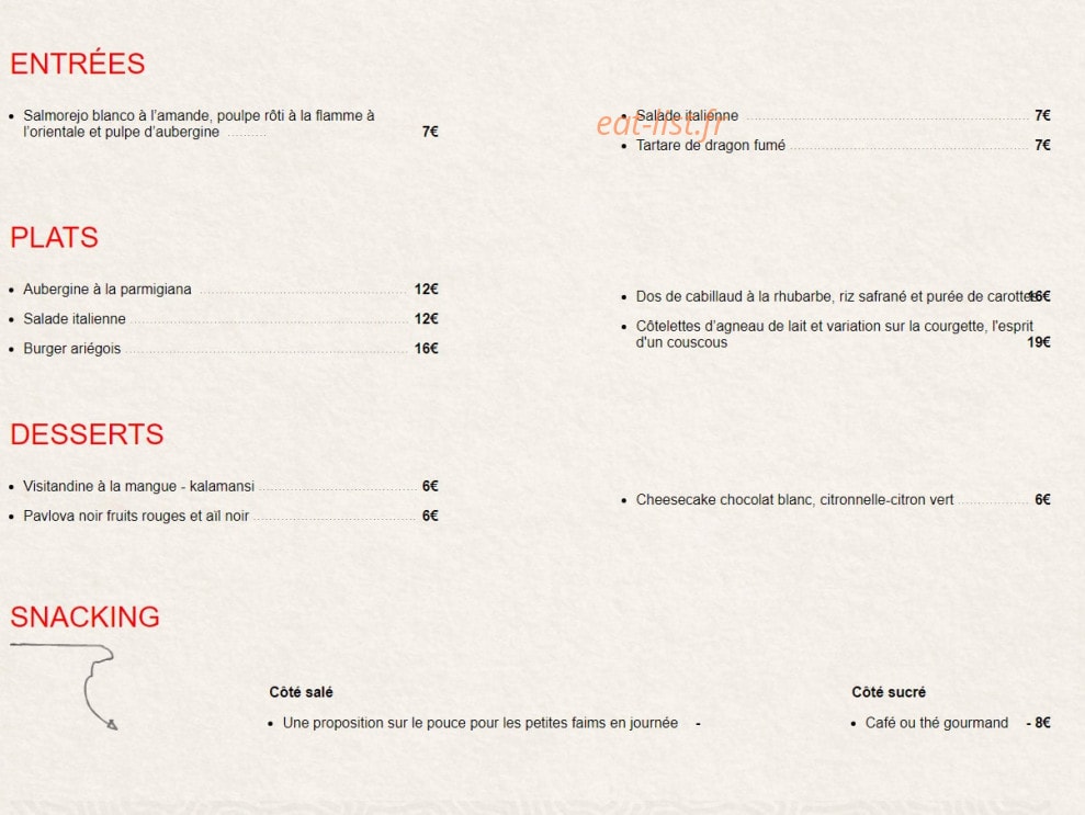Minotaure — carte page 1