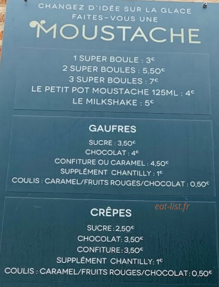 Moustache — carte page 1