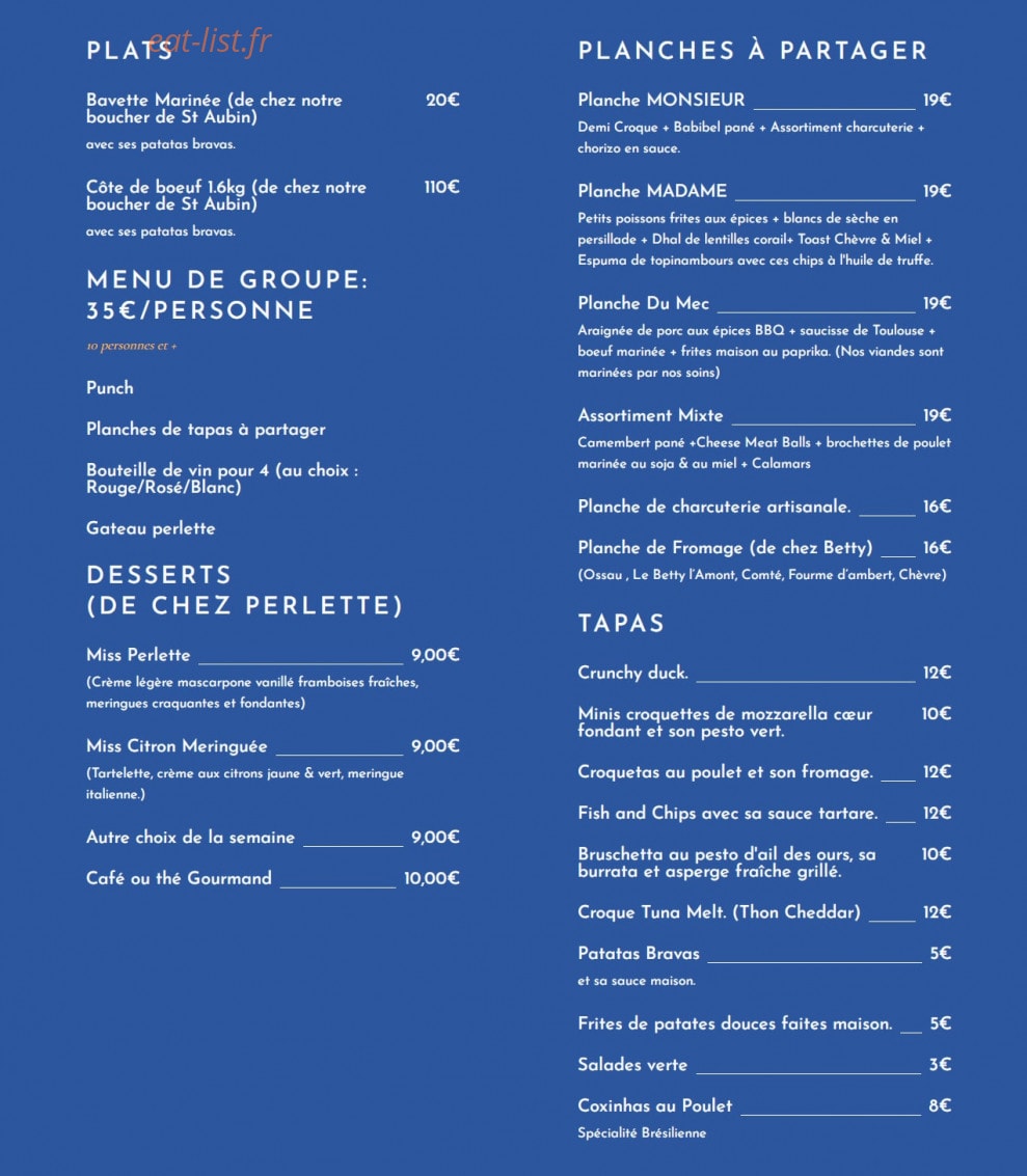 Mr madame — carte page 1