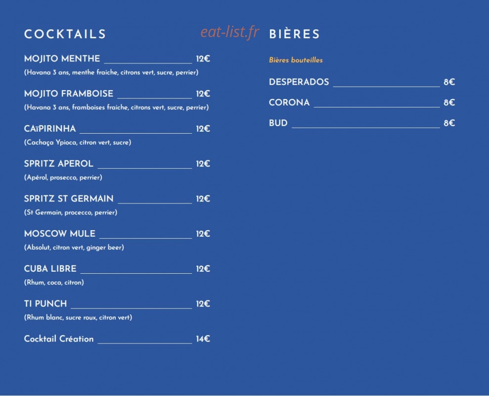 Mr madame — carte page 2
