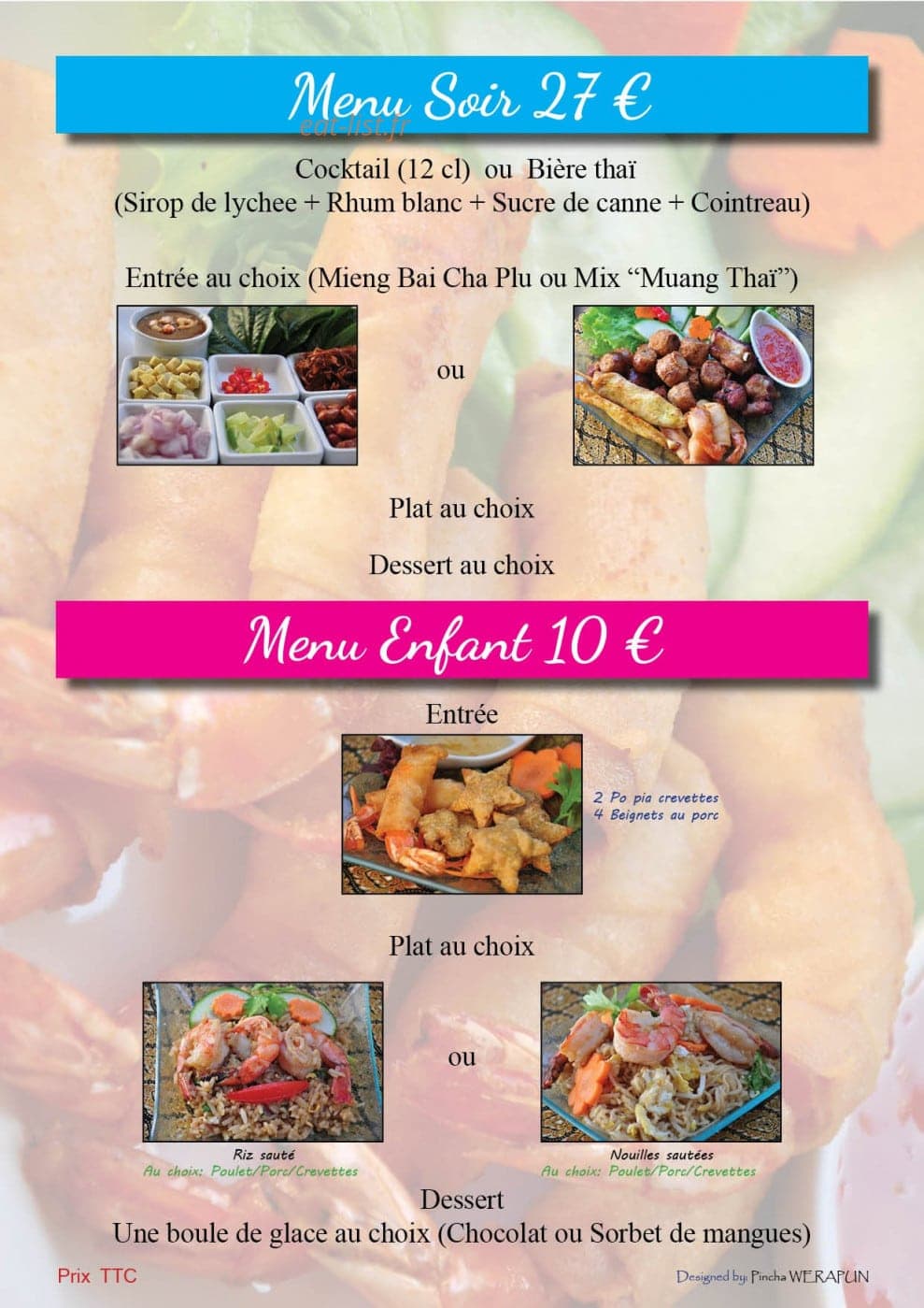 Muang Thai — carte page 9