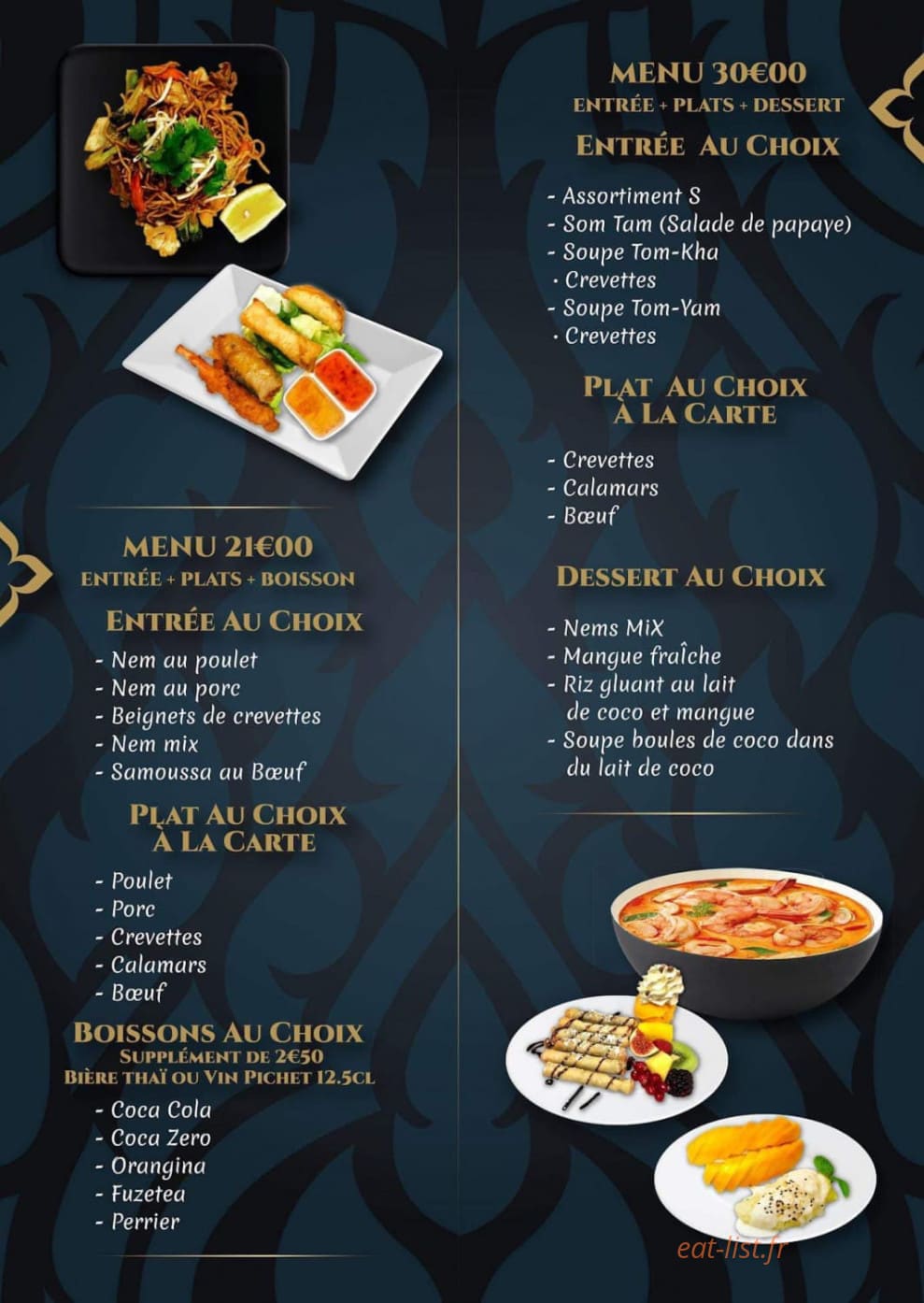 Muay Thaï — carte page 6
