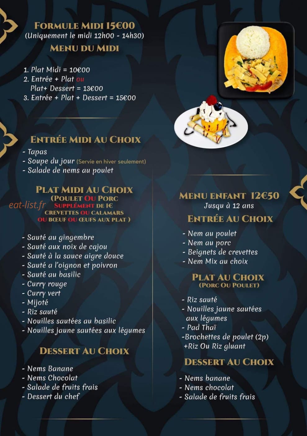 Muay Thaï — carte page 5