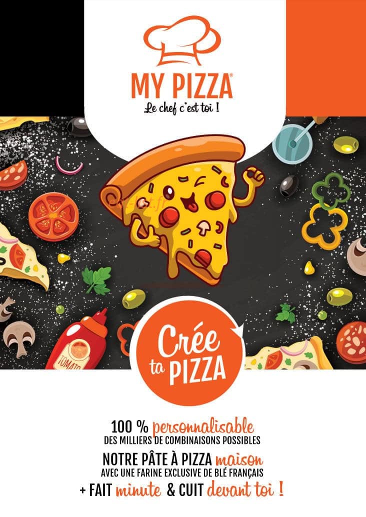 My Pizza — carte page 1