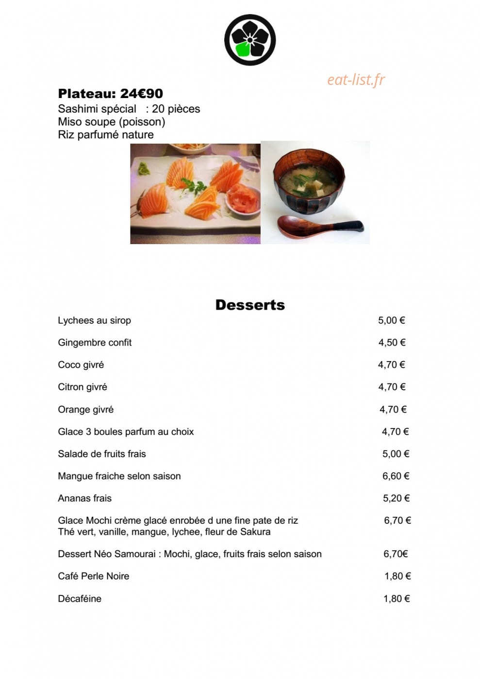 Neo Samourai — carte page 8