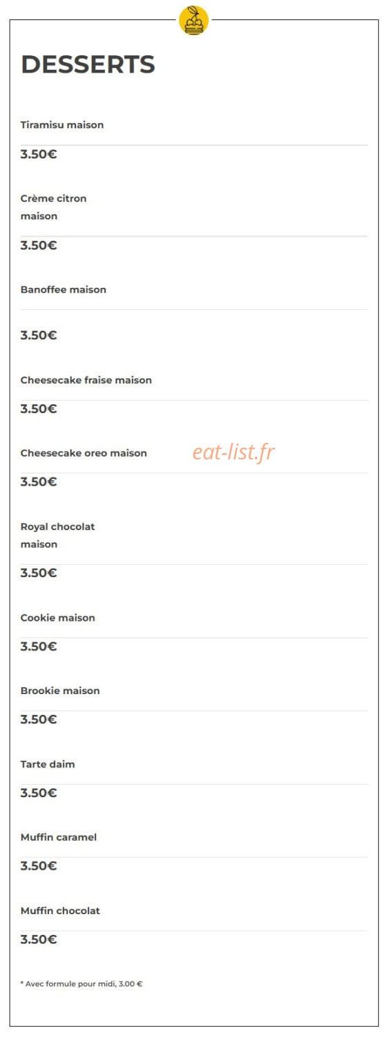 Novo Burger — carte page 9
