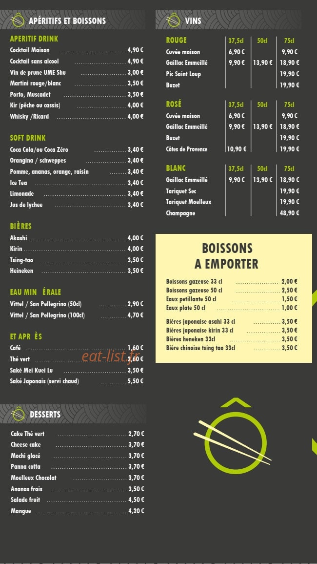O Bo Bun — carte page 4