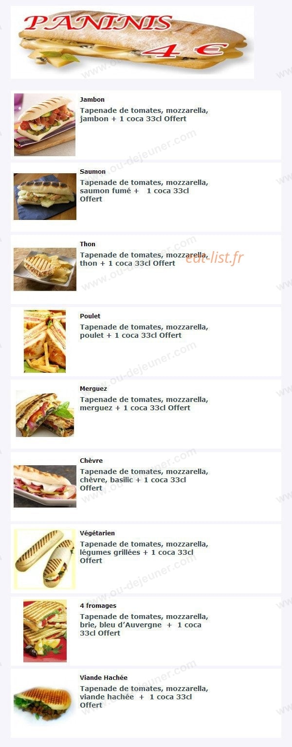 O'Délice — carte page 7