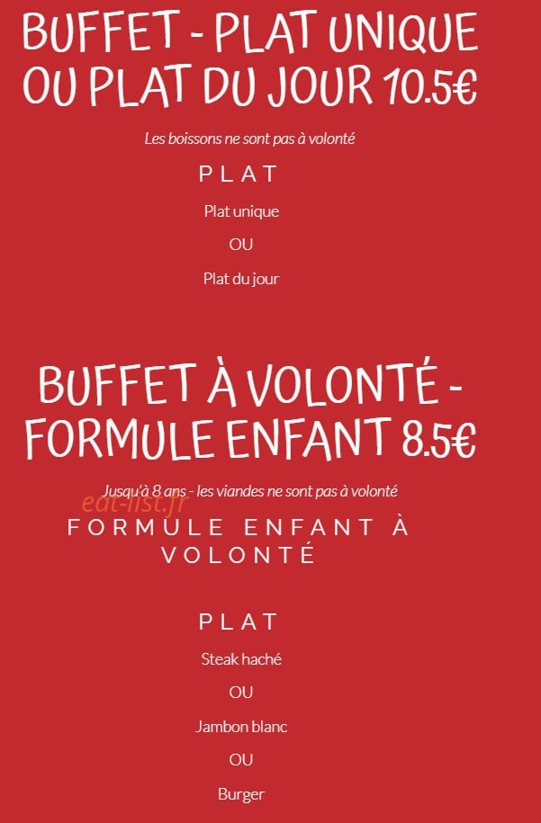 Ô Délices de Thibaud — carte page 9