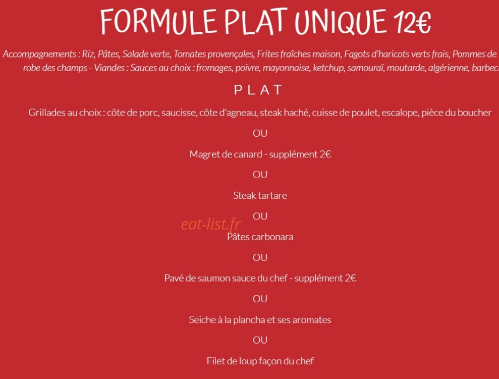 Ô Délices de Thibaud — carte page 6