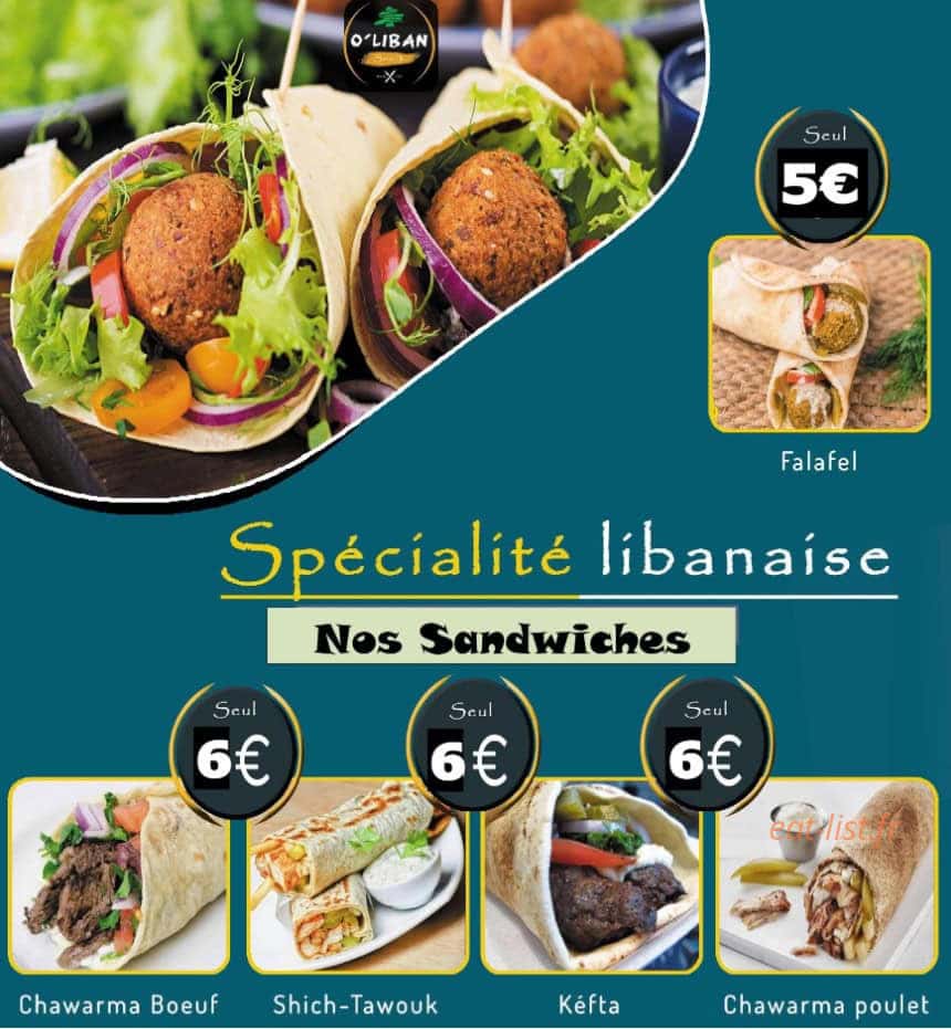 O'Liban — carte page 4