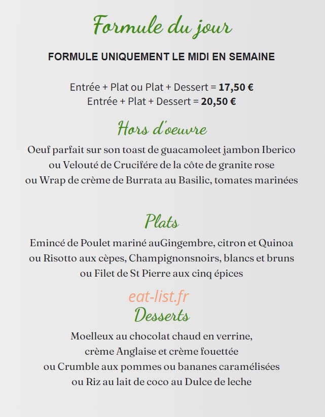 Ô Patio Mio — carte page 1