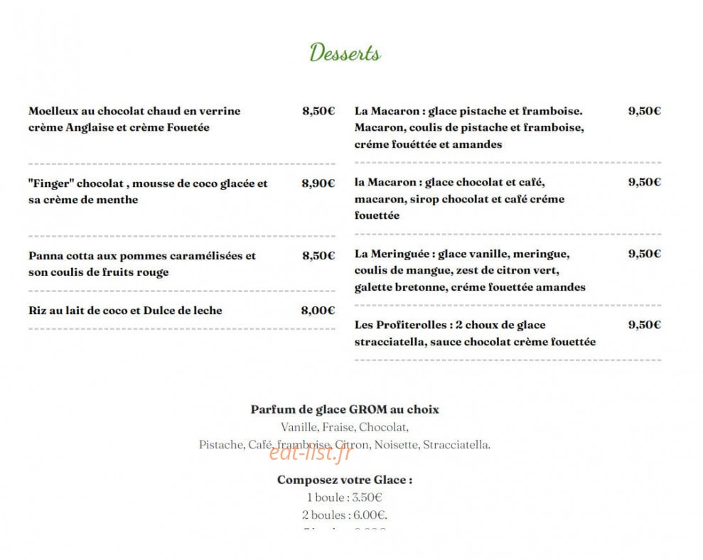 Ô Patio Mio — carte page 4